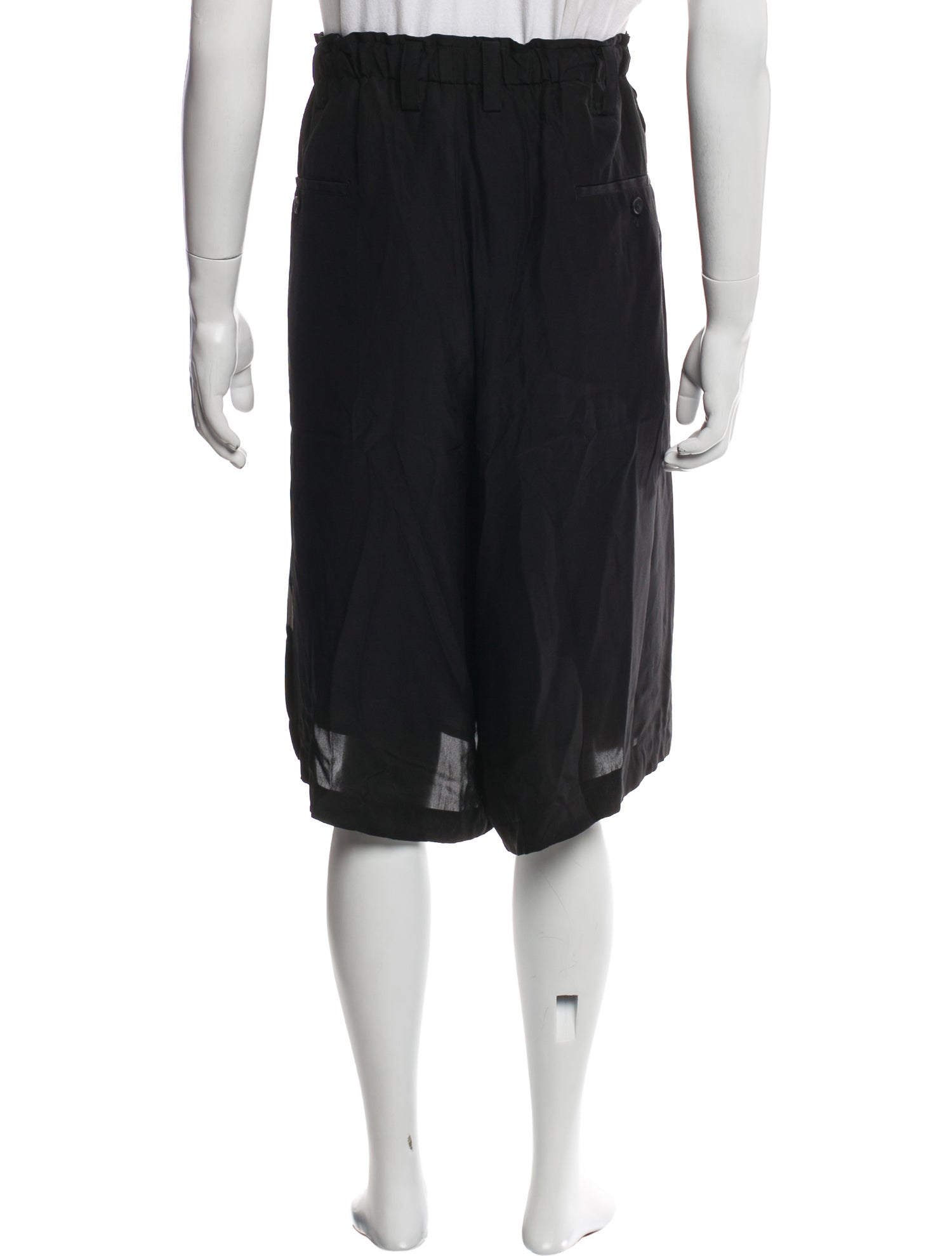 Yohji Yamamoto Pour Homme 2021 Flat Front Shorts